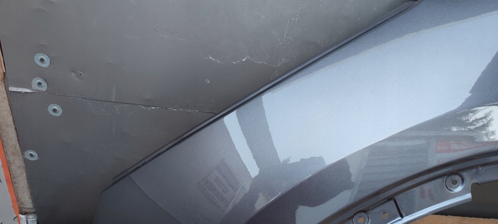 фото №6, Крыло стальной левый перед citroen c5 aircross od 03.18- лак evl evlc