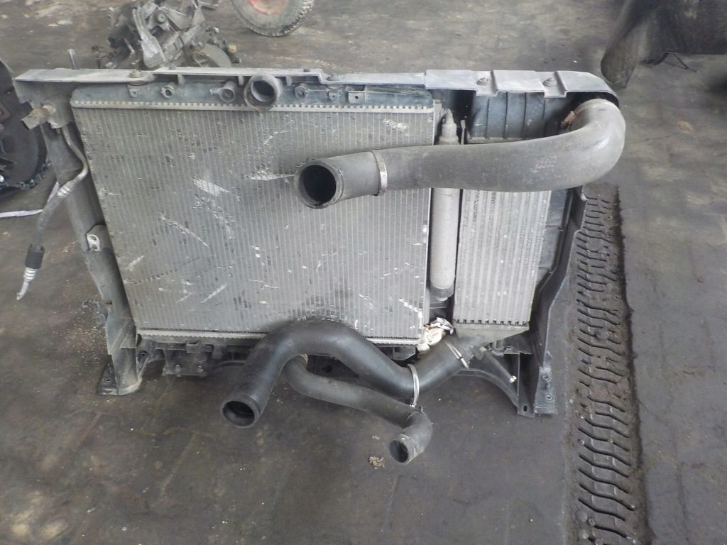 фото №2, Lancia phedra 2.0d радиатор pas перед вентиляторы