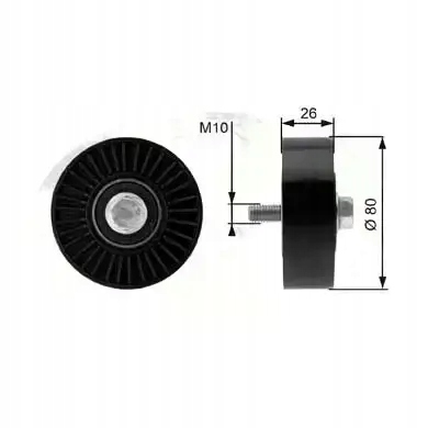 фото №1, Ролик ремінь клиновий t36369 gates bmw 1 3 e81 e82