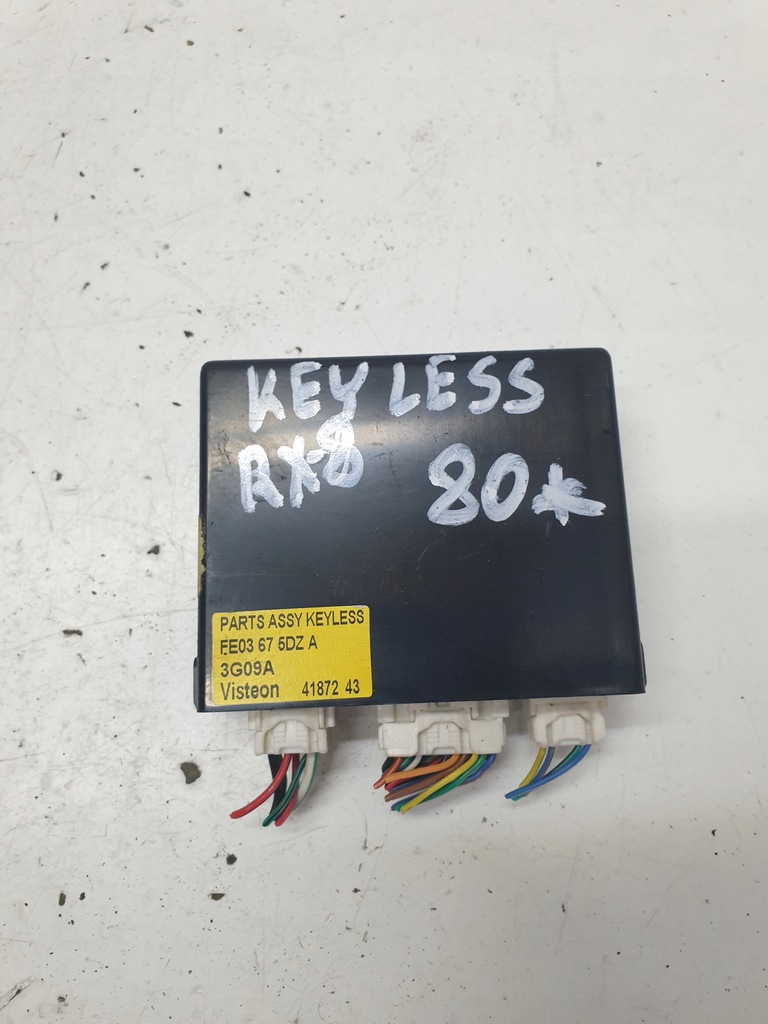 фото №1, Modół блок управления keyless mazda rx-8 3g09a