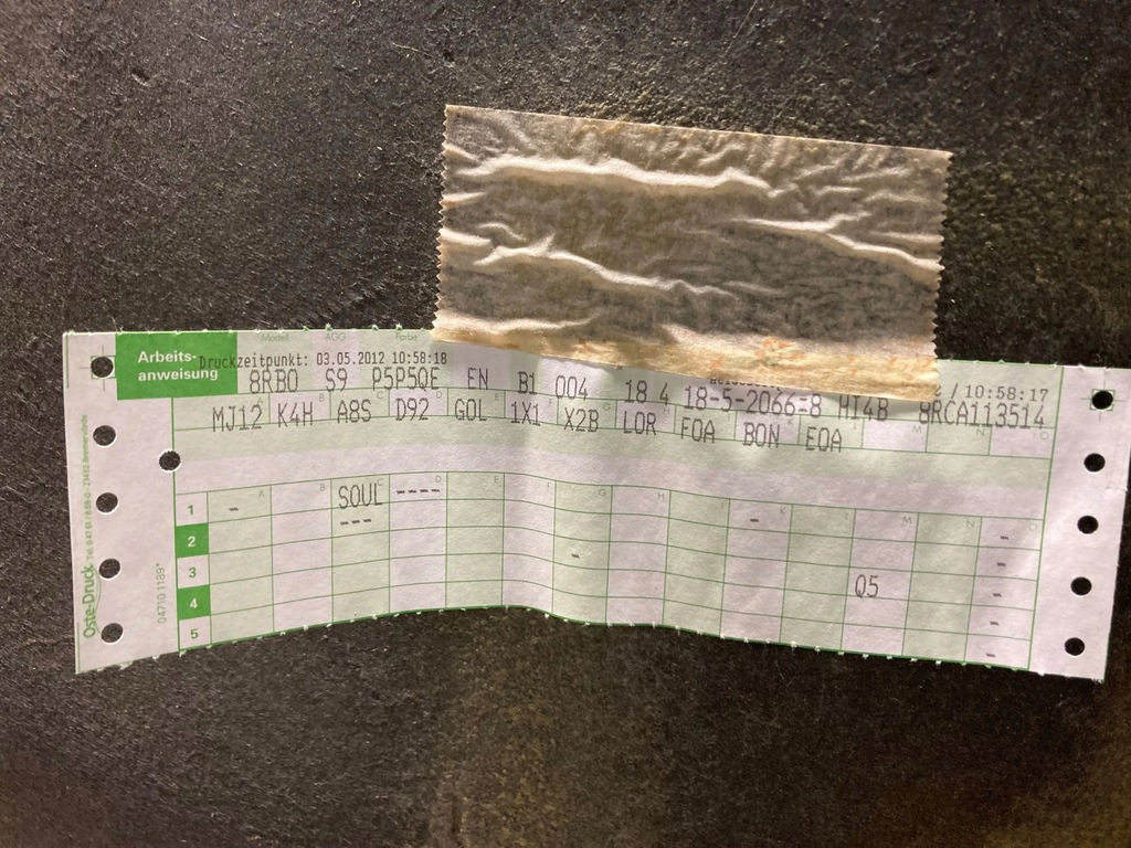 фото №15, Audi q5 sq5 2011 потолок / комплект