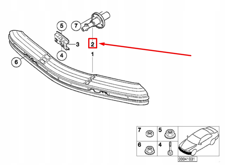 Bmw 3 compact e36 передня частина правий shock абсорбер 51118176272 8176272 Зі Шроту