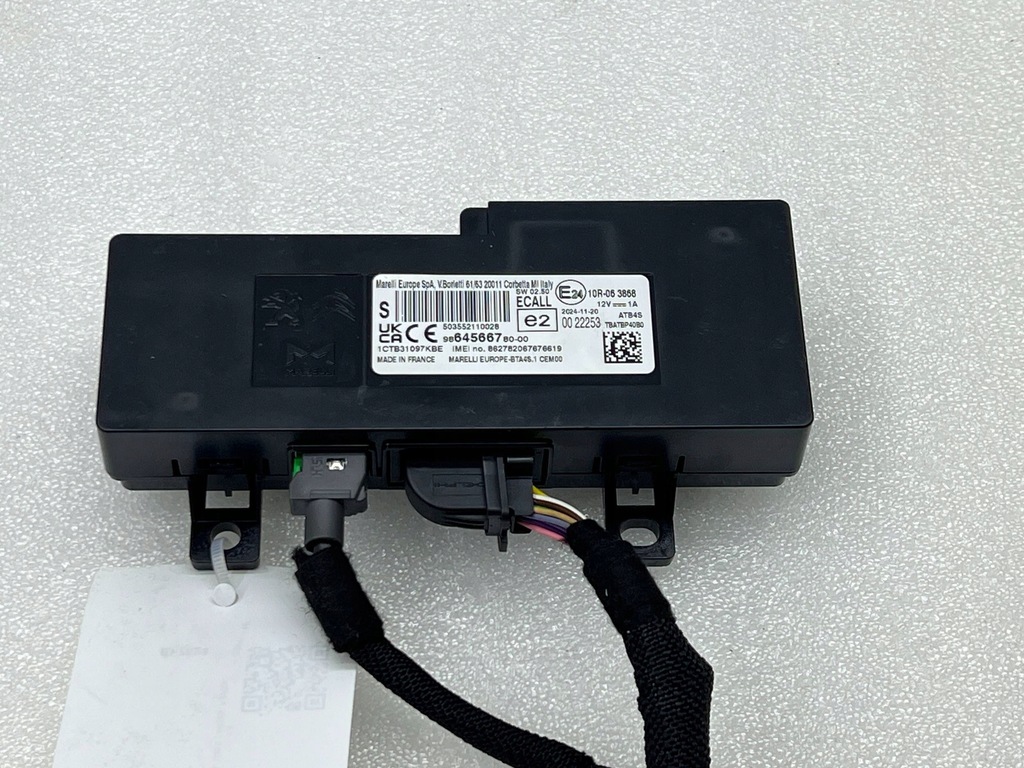 фото №1, Модуль блок керування bluetooth opel mokka b ii 20- 9864566780