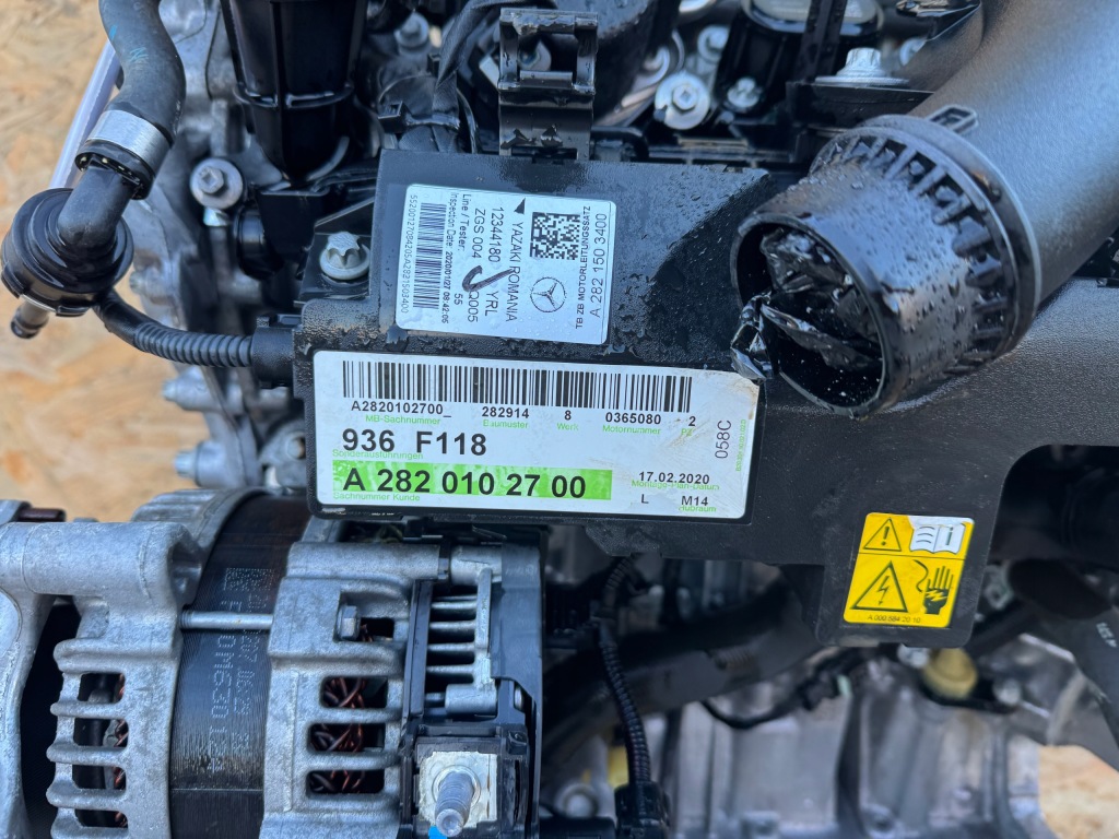 Mercedes w118 w177 w247 h247 двигун комплектний  282914 1.3cgi Недорого