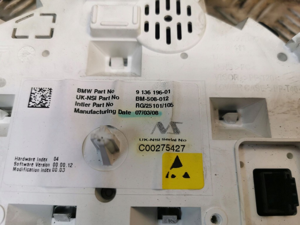 фото №3, Mini one - cooper coupe r56 счетчик / спидометр