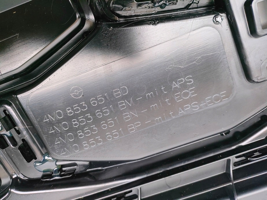 фото №11, Решётка радиатора бампера решётка радиатора 4m0853651bd audi sq7 lift e-tron