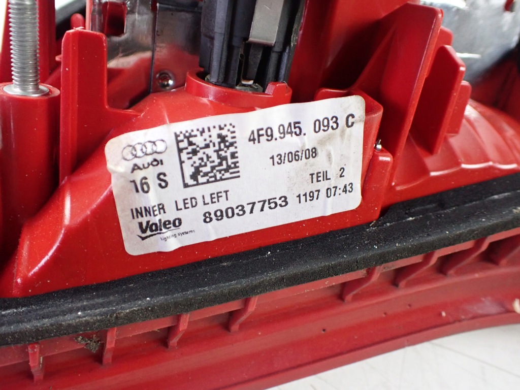 Фара светодиодная led левая audi a6 c6 европа 4f9945093c с Разборки