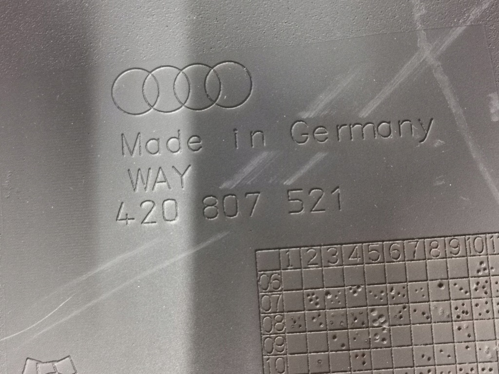 фото №11, Накладка, дифузор, спойлер бампера заднього audi r-8 420