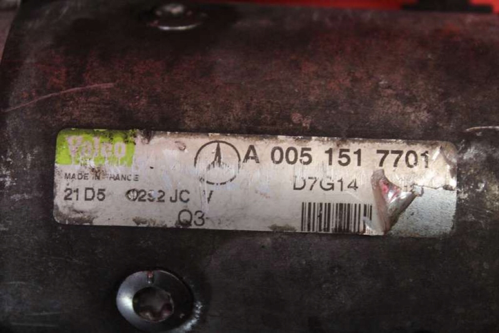 фото №6, Стартер test a0051517701 mercedes r-klasa w251 3.0 cdi 224 km 05-10