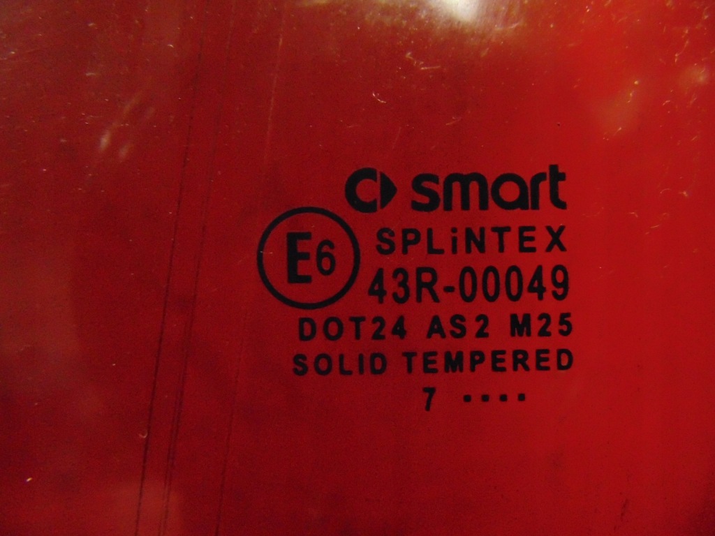 фото №2, Smart fortwo ii 451 07- стекло дверь левая перед