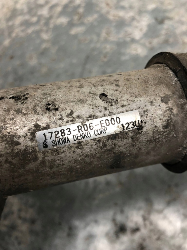 фото №3, Труба шланг интеркулер honda cr-v crv 17283-r06-e000