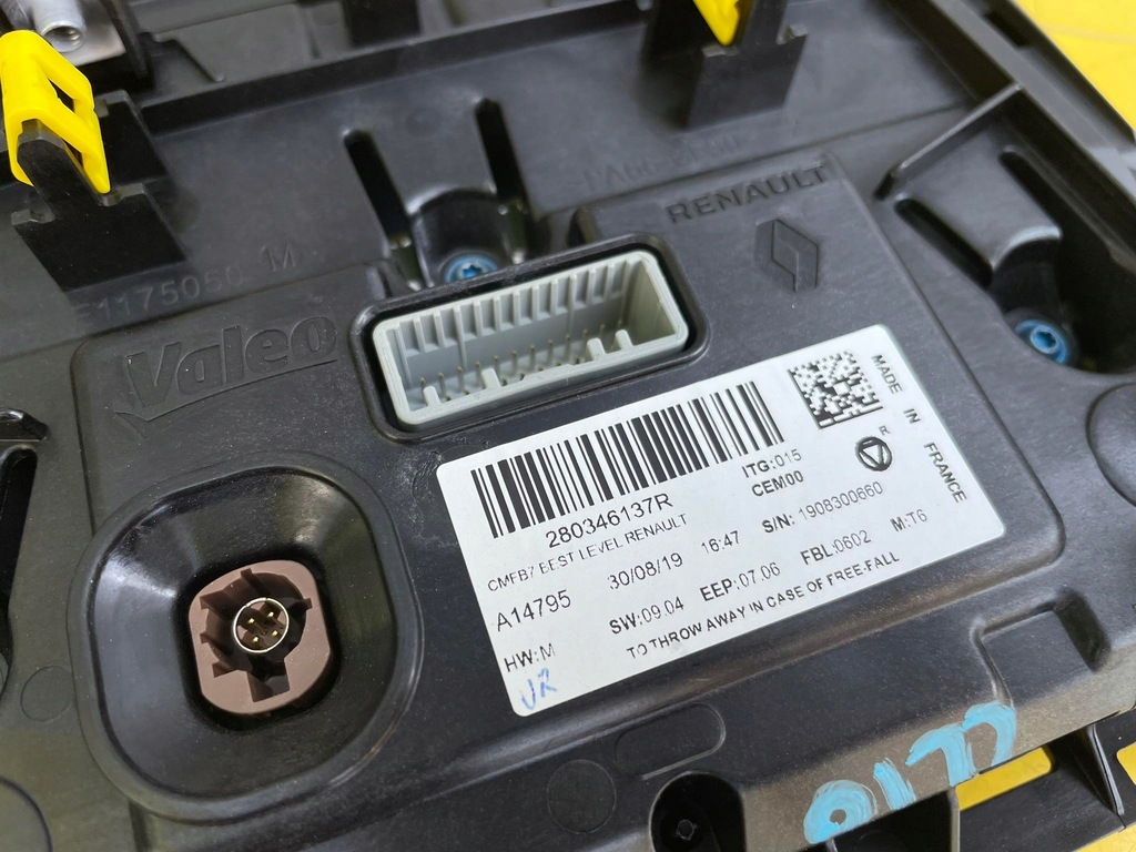 фото №5, Renault clio v экран дисплей 280346137r