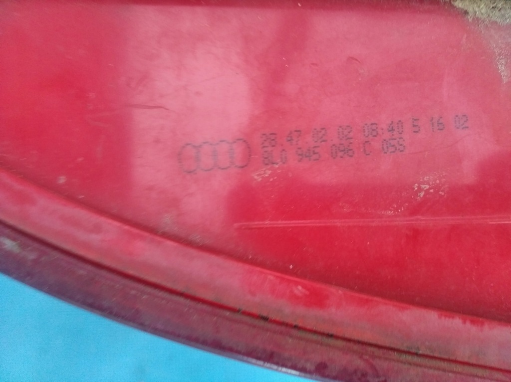 фото №7, Audi a3 8l lift лампа лампы задняя 8l0945095c