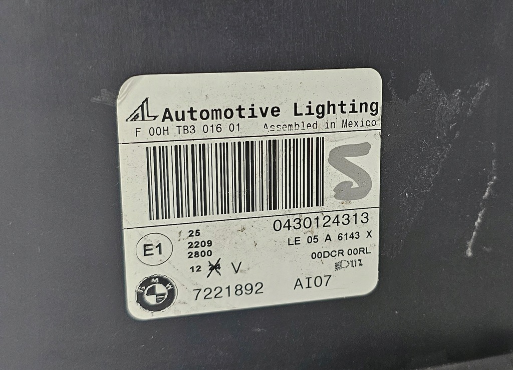 фото №10, Фара bmw x5 e70 bixenon некорректируемый 2010-2013 правая