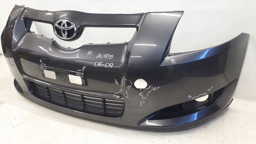 фото №9, Toyota auris 2006-2009 бампер перед
