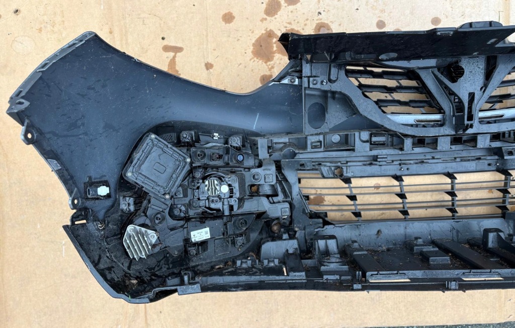 фото №15, Бампер передний kompletny renault captur i captur 1 6xpdc szary оригинал