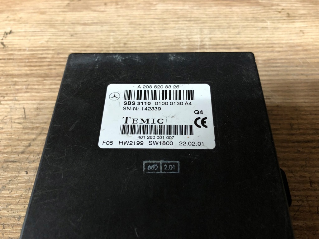 фото №8, 2038203326 модуль блок управления голос mercedes w203