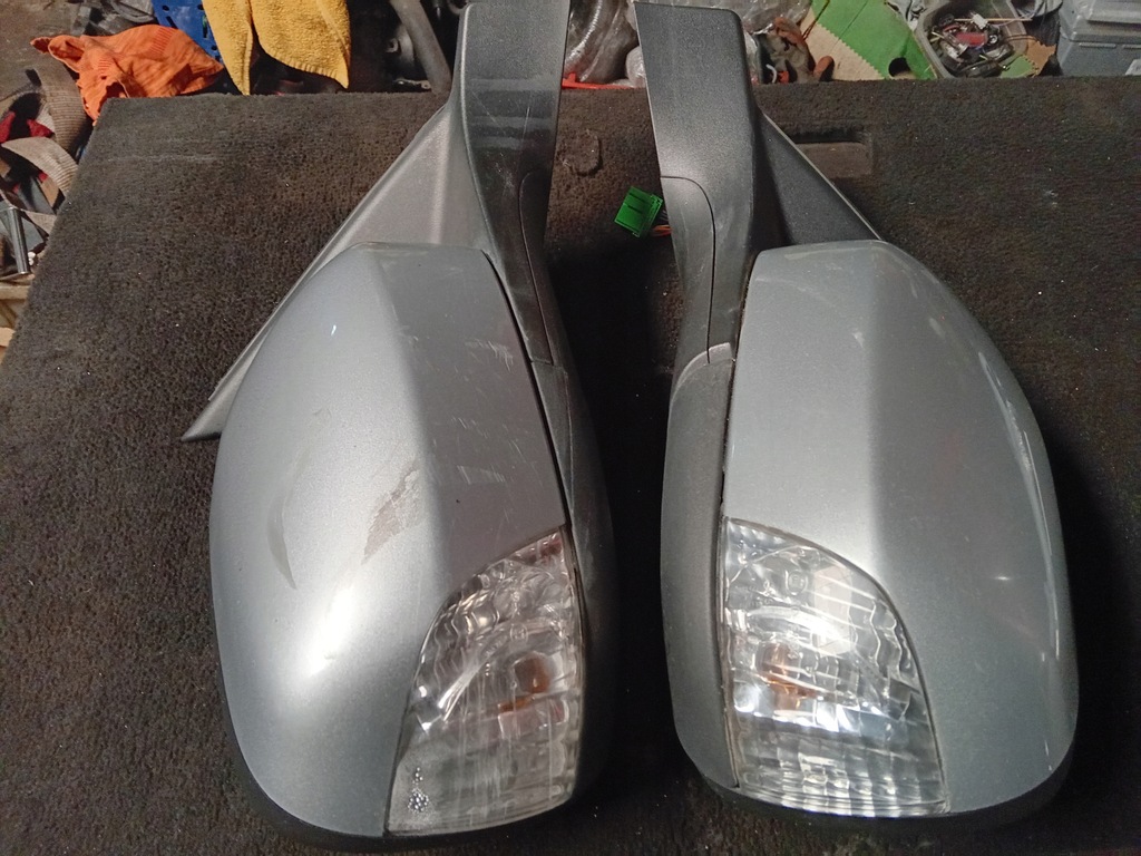 фото №10, Volvo xc70 ii 07-14 зеркало правое 12 pinów europa цвет 477-46