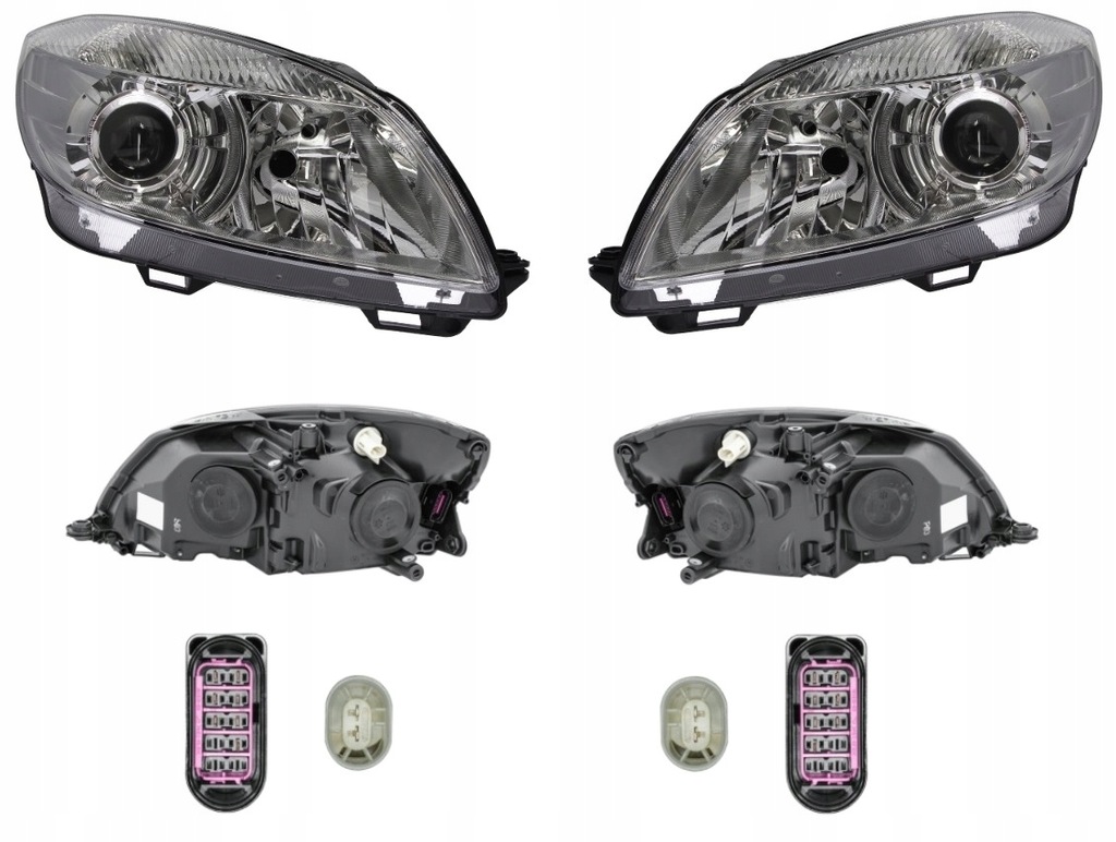 фото №1, Фара skoda fabia 5j roomster 10- l+p hella