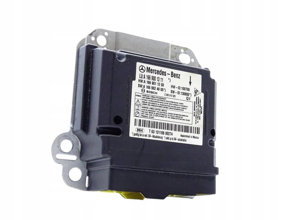 фото №1, Mercedes блок управления модуль подушка безопасности a1669001311
