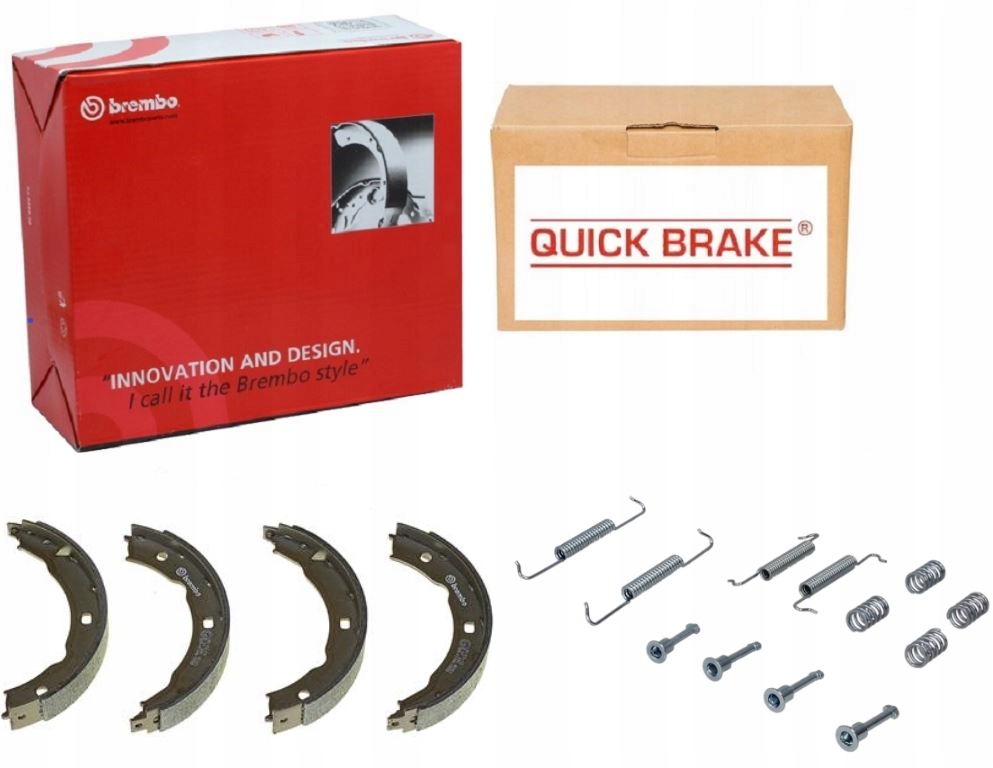 фото №1, Гальмівні колодки+ пружини lotus evora peugeot 406 607