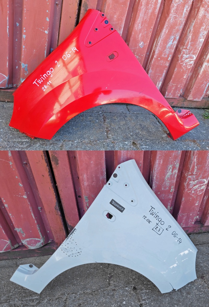 фото №1, Крыло передний левый / правый перед renault twingo 2 2006-14