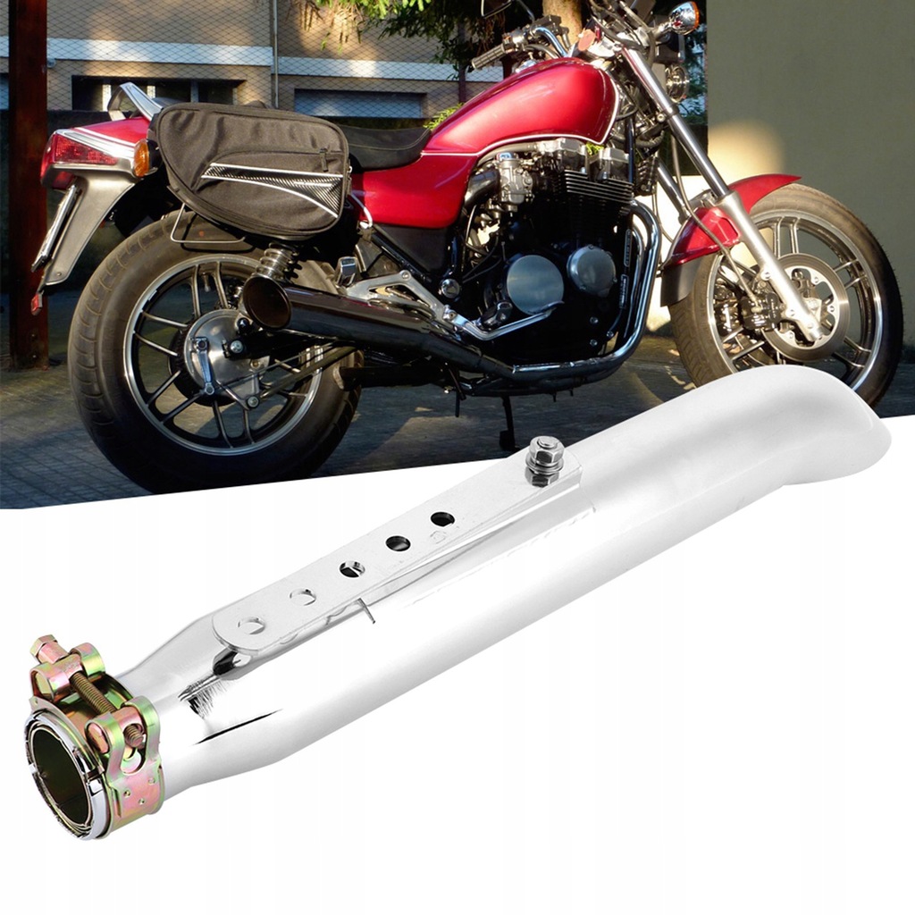 фото №8, Универсальная труба выхлопная motocykla retro