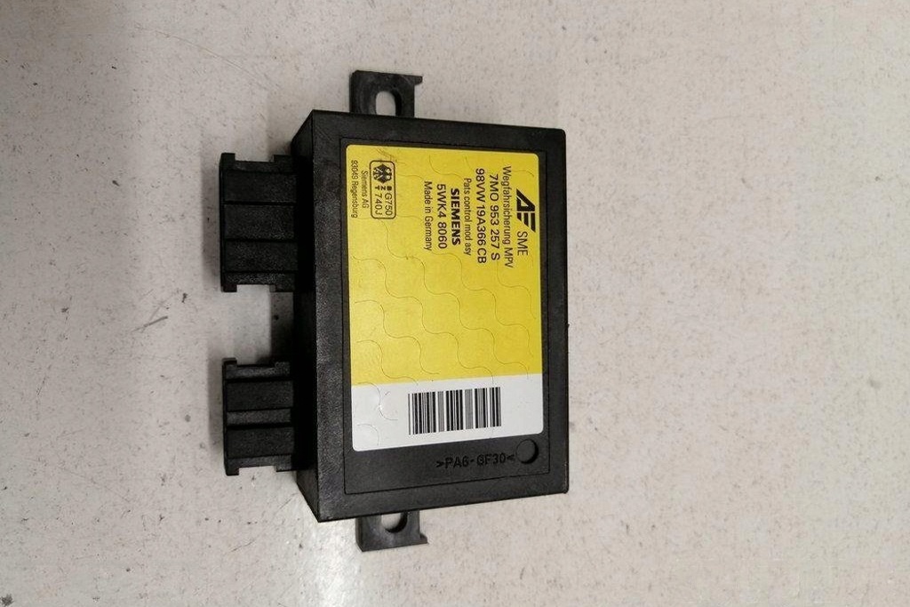 фото №1, Модуль імобілайзер ford galaxy wgr 7m0953257s 2.0l бензиновий 85kw 1999