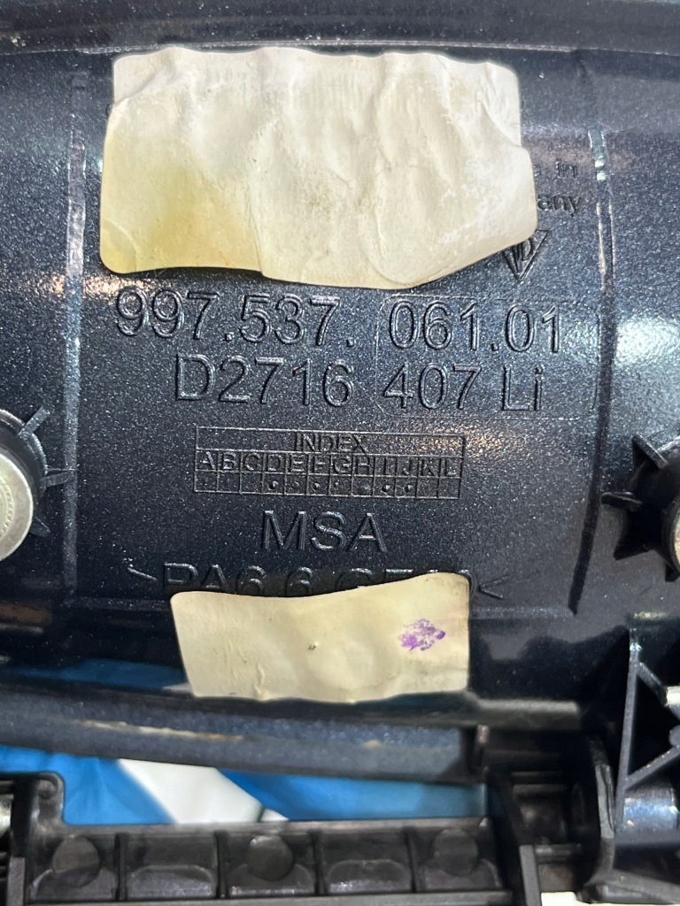 фото №3, Ручка дверь левый задняя panamera 970 хром