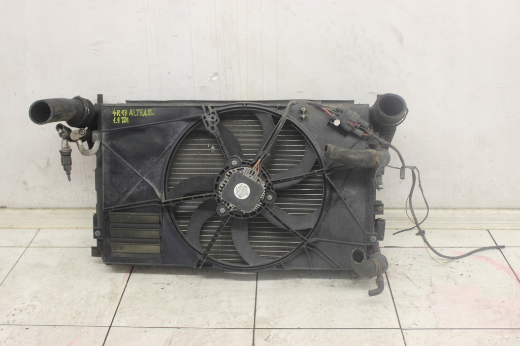 фото №1, Радіатор вентилятор seat altea bxe 1.9 tdi
