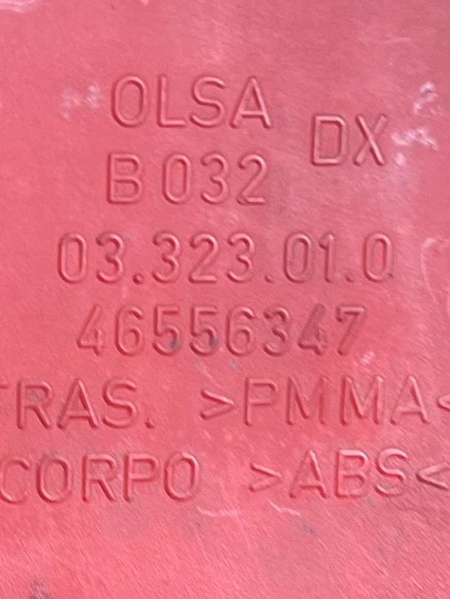 фото №16, Alfa romeo 147 3d лампа правая задняя задняя 46556347