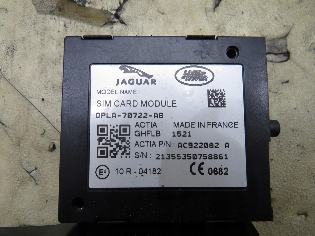 фото №7, Модуль карти sim jaguar xe x760 2.0 d dpla-70722-ab