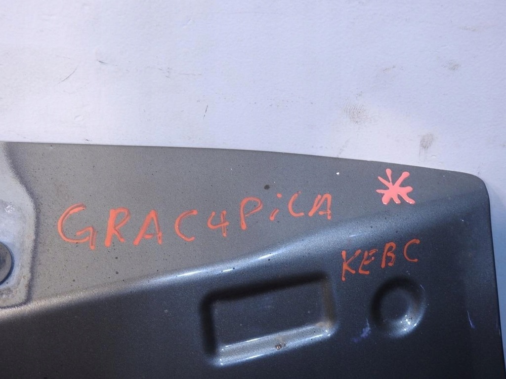 фото №12, Крышка багажника задняя kebc citroen c4 grand picasso i