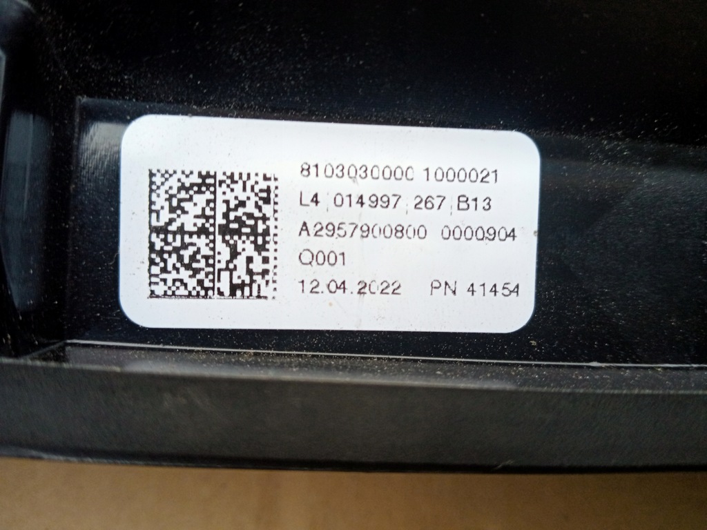 фото №12, Mercedes eqe w295 спойлер спойлер молдинг крышки багажника a2957900800