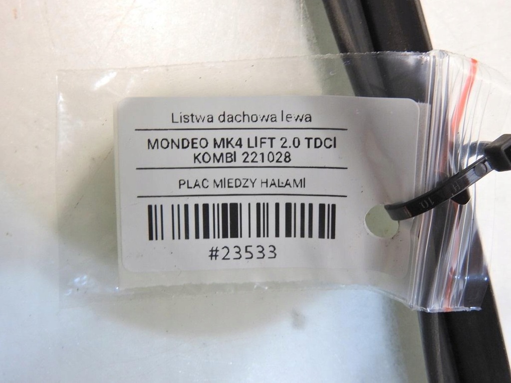 фото №6, Молдинг дахова дах ліва ford mondeo mk4 kombi