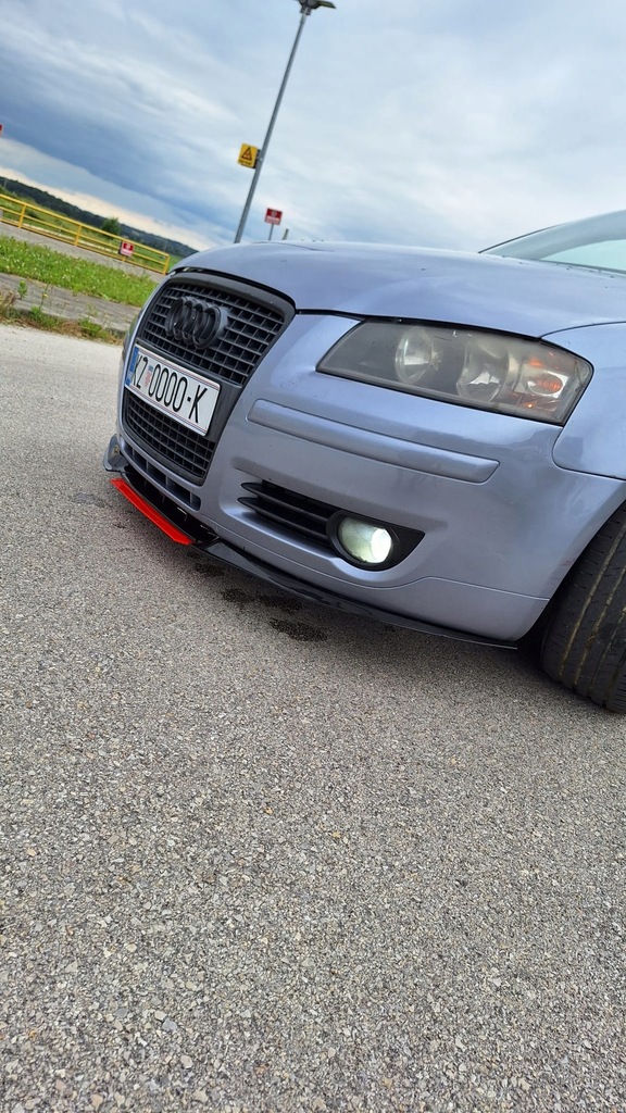 фото №11, Новый cupra bat lip 4 szt. сплиттер передний бампера pokryty węgiem с красный przodem