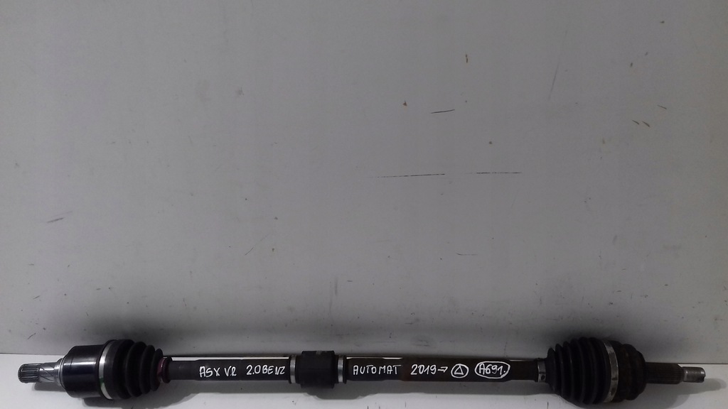 фото №1, Приводной вал правая mitsubishi asx lift 2.0 бензин automa