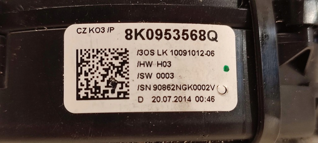 фото №6, Audi q5 8r перемикачі стрічка 4g8953502ad 8k0953568q