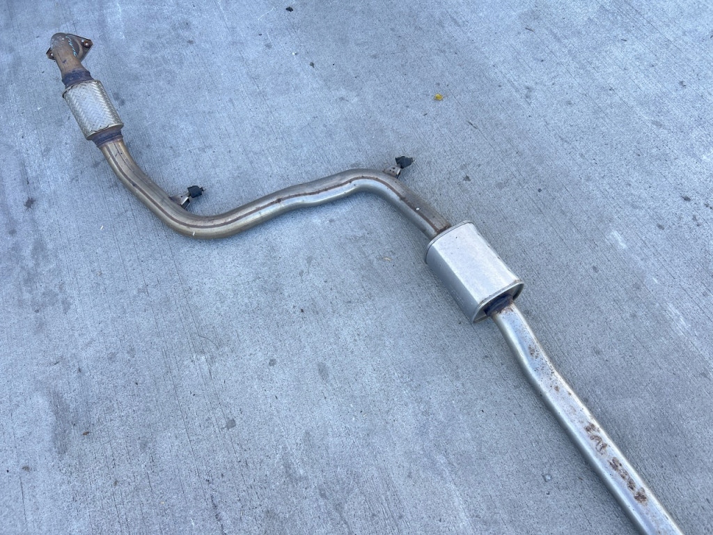 Honda civic ix hb хетчбек 1.6 i-dtec гасник вихлоп tv2eb8050 Оригінал