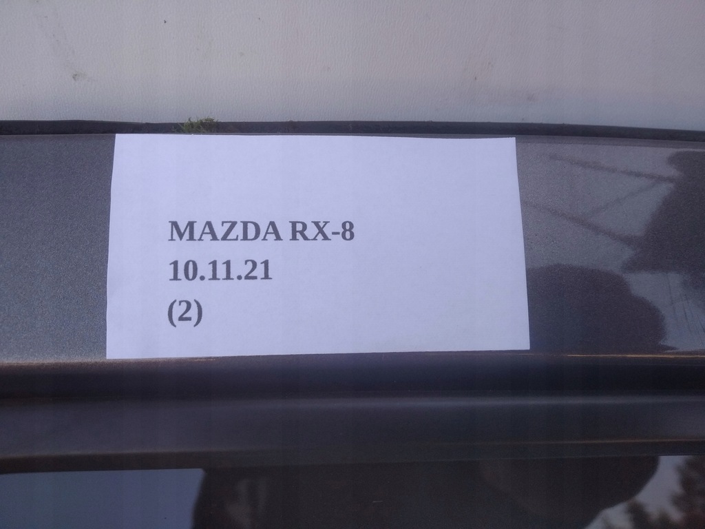 фото №3, Стекло дверь левый задняя mazda rx8 rx-8