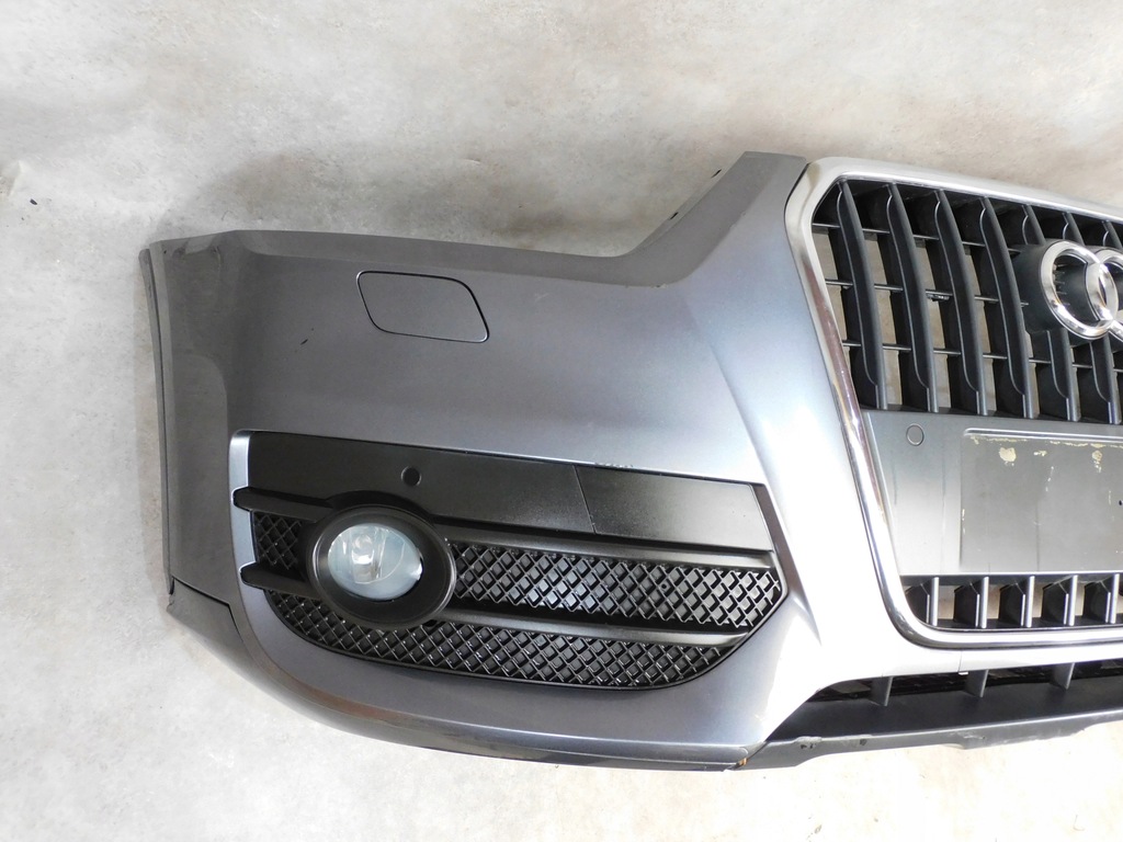 фото №13, Audi q3 8u бампер перед передний kompletny pdc sprysk szary