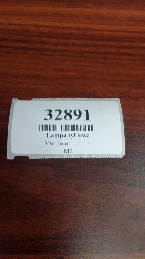 фото №7, Vw polo 6n0 лампа лівий задня