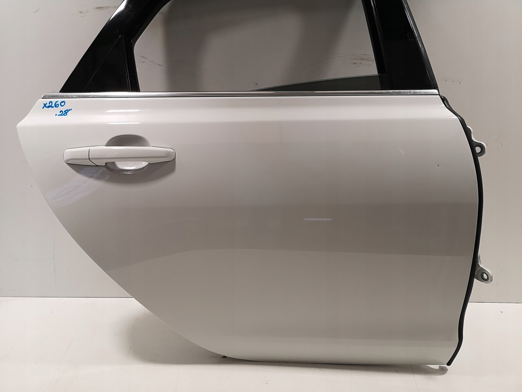 фото №10, Двері правий задня jaguar xf ii x260 білий