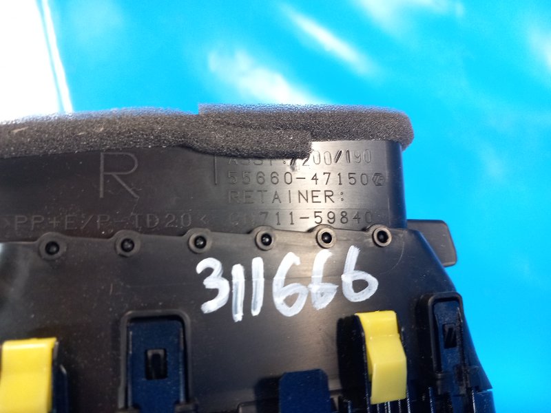 фото №5, Дефлектор повітря правий toyota prius 16 5566047150