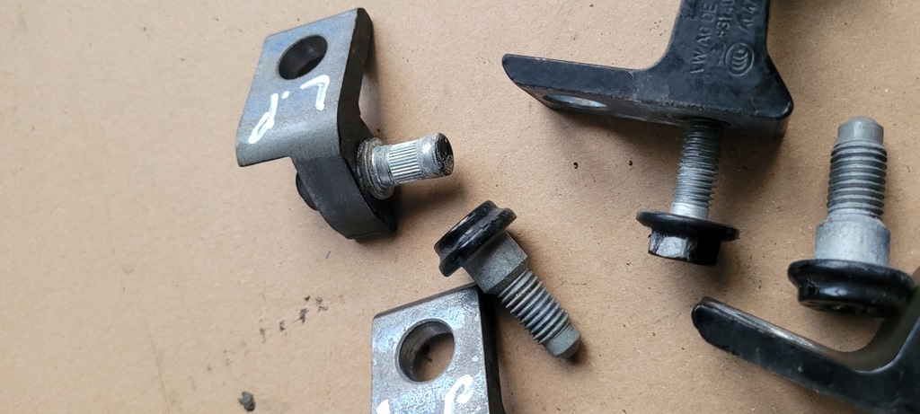 фото №9, A6 c7 4g lift петля петли левый перед передние комплект ly9b