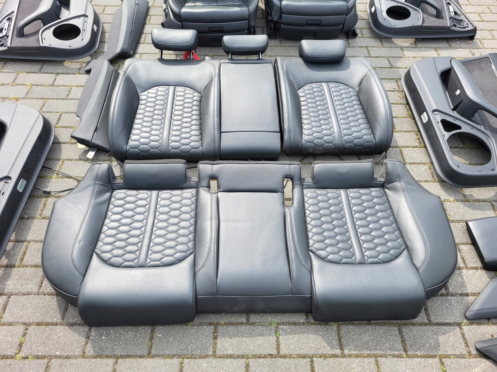 фото №9, Сиденья кожа обивка rs6 a6 c7 с подогревом электрический kombi