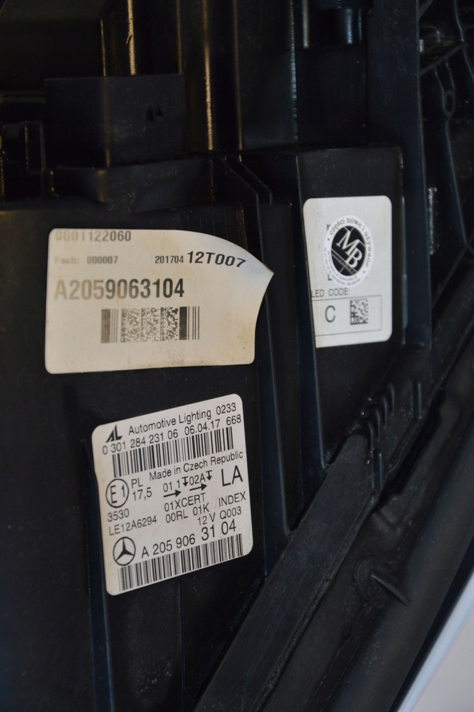 фото №8, Mercedes c klasa w205 205 лампа левая led ils