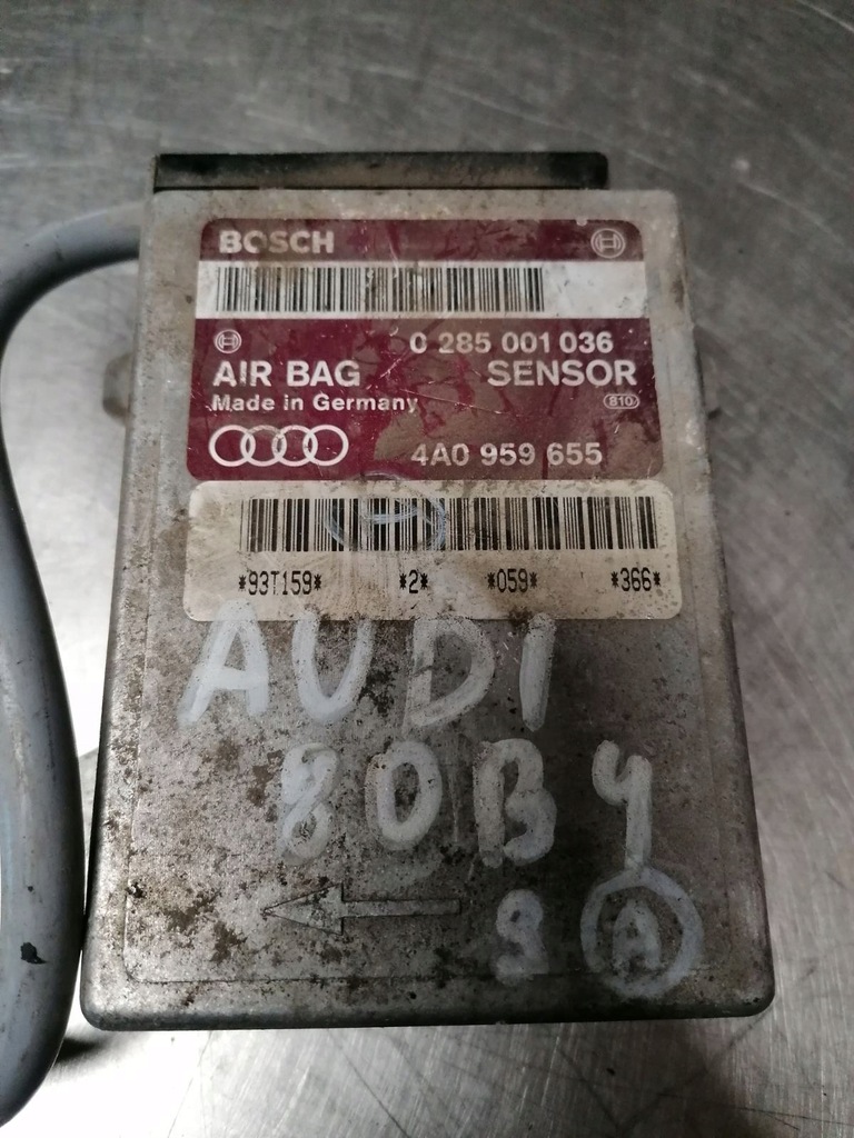 фото №1, Модуль подушка безопасности audi 100 c4 0285001036