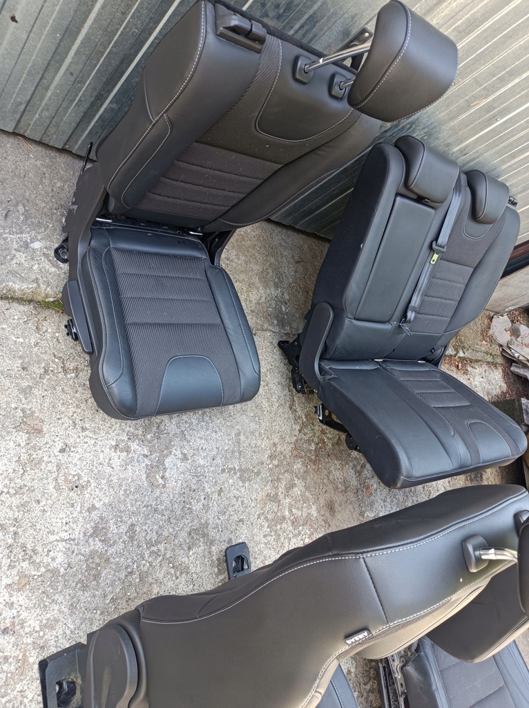 фото №6, Комплект сидінь сидіння ford kuga mk2 напівшкіра europa перехідник фургон