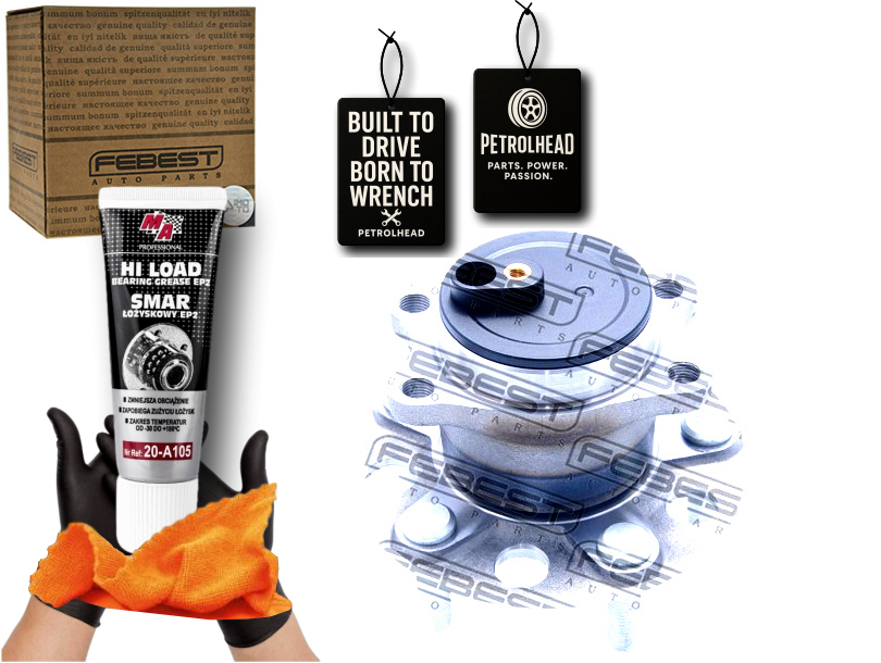 фото №1, Ступиця задня chrysler sebring ii 2006-2010 febest #petrolhead pro+ kit7